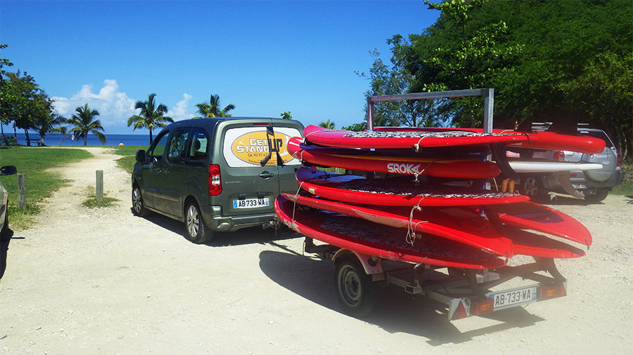 Le stand up Paddle en Guadeloupe excursion anse Babin- 11